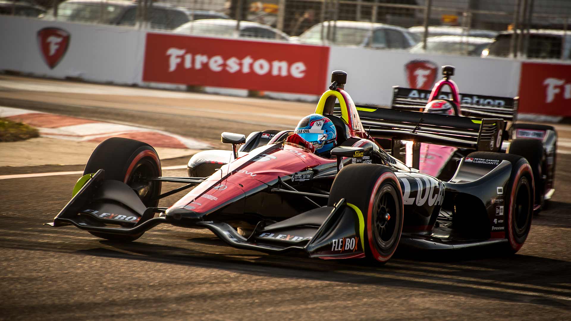 Robert Wickens on track