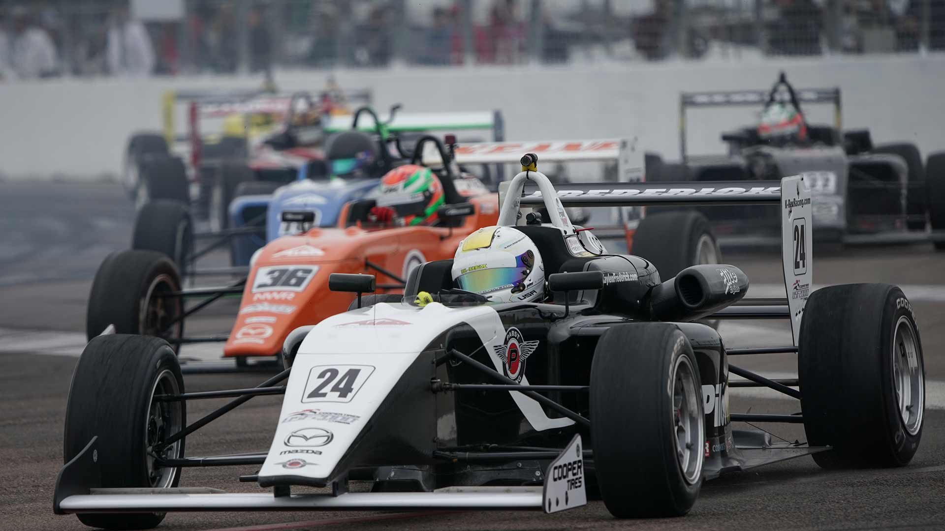 Road to Indy cars on track
